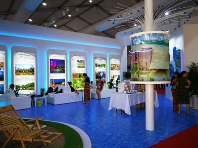 儋州美食博览会引来众游客体验文化观赏美景_活动